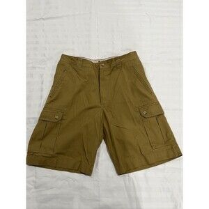 NWT Woolrich Division Cargo Shorts Men’s Size 34 Tan Brown 100% Cotton